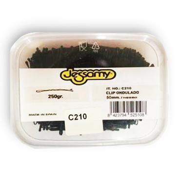 CLIPS JESSAMY NEGRO X 250 GR.