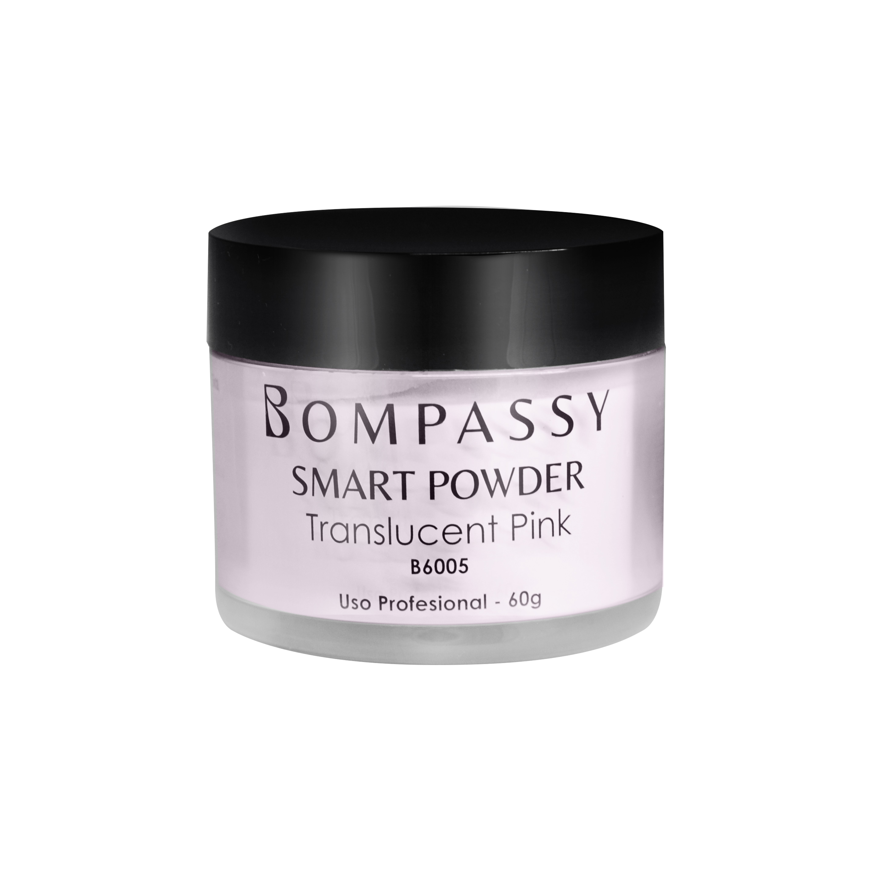 BOMPASSY  SMART POWDER TRANSLUCENT PINK X 60 GR.