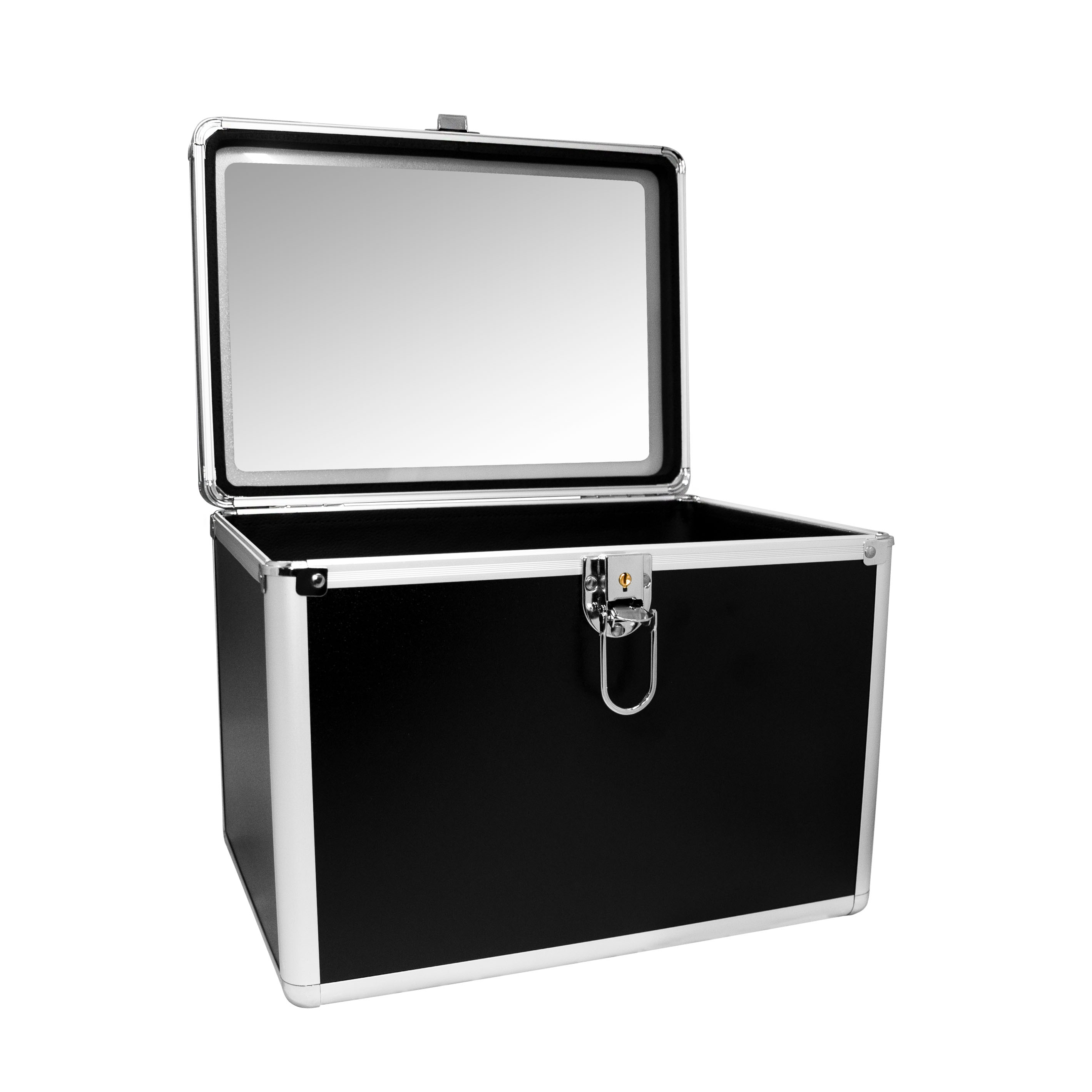 MALETIN NEGRO CON ESPEJO (30X21X24)