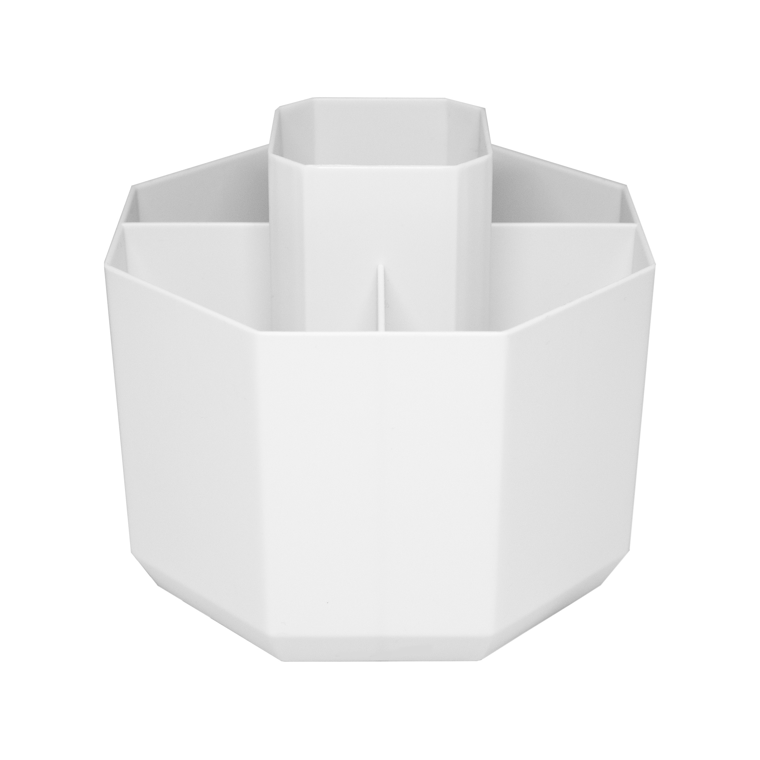 ORGANIZADOR ACRILICO BLANCO  GIRATORIO