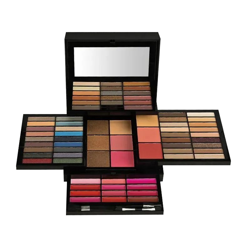 KIT MAQUILLAJE ESTUCHE NEGRO