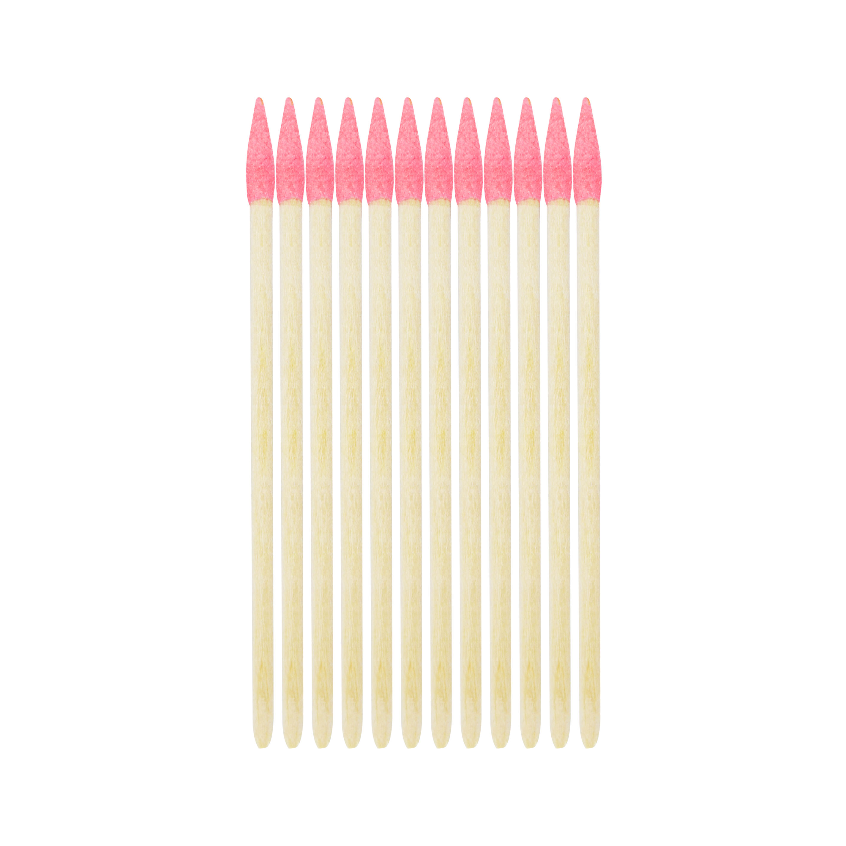 PALITO NARANJO C/PUNTA ESMERILADA  X 12