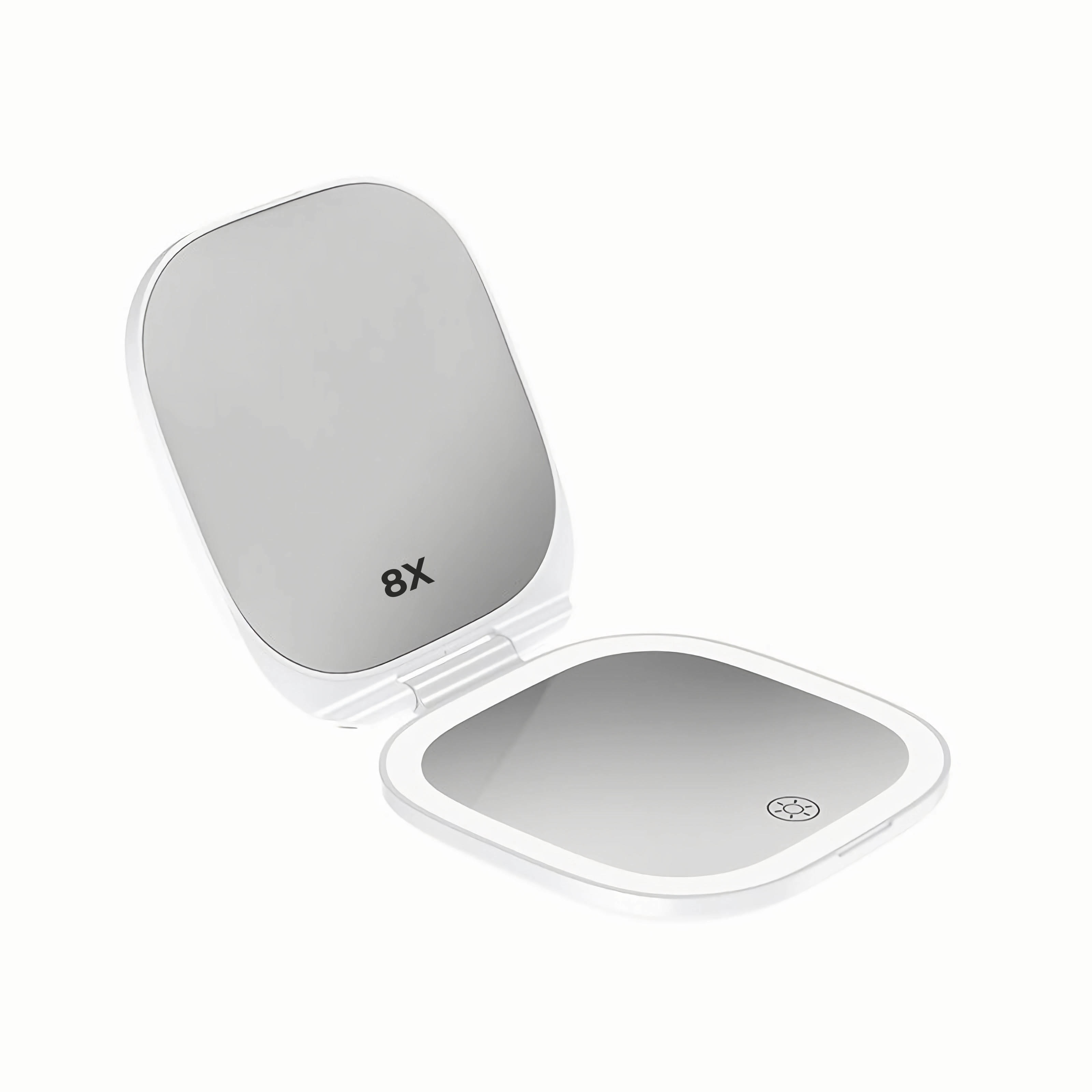 ESPEJO CARTERA LED 1X - 8X