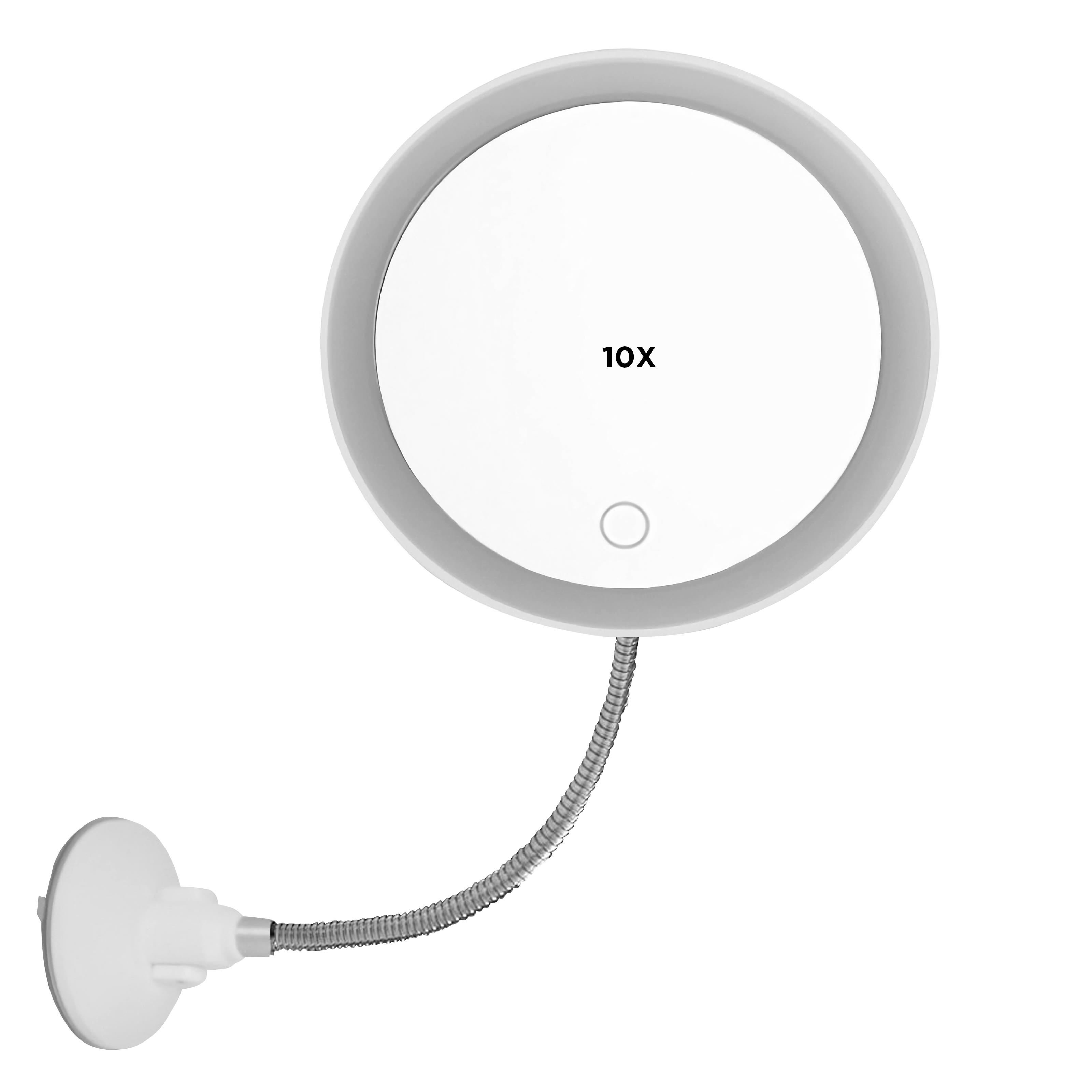 ESPEJO LED 10X CON VENTOSA