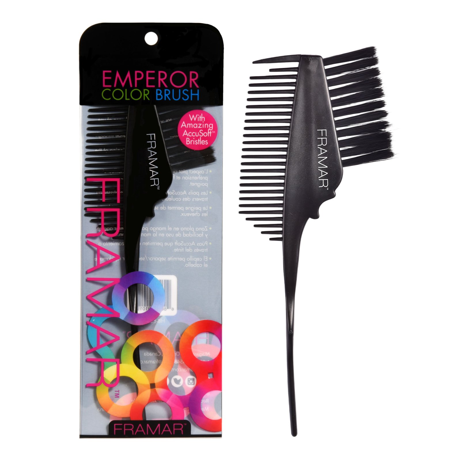 FRAMAR PINCEL TINTURA EMPEROR COLOR BRUSH BLACK