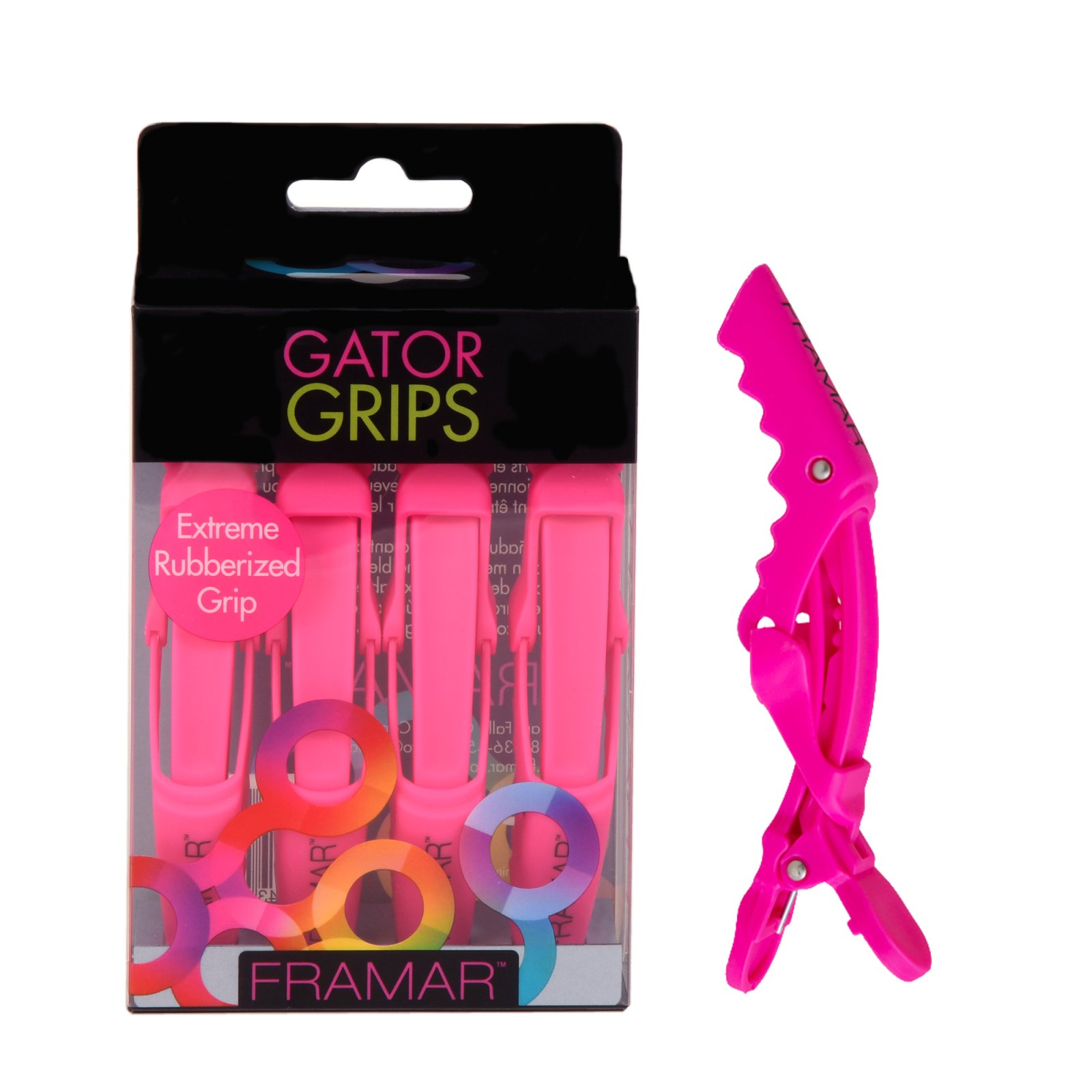 FRAMAR SEPARADOR GATOR GRIPS PINK X 4