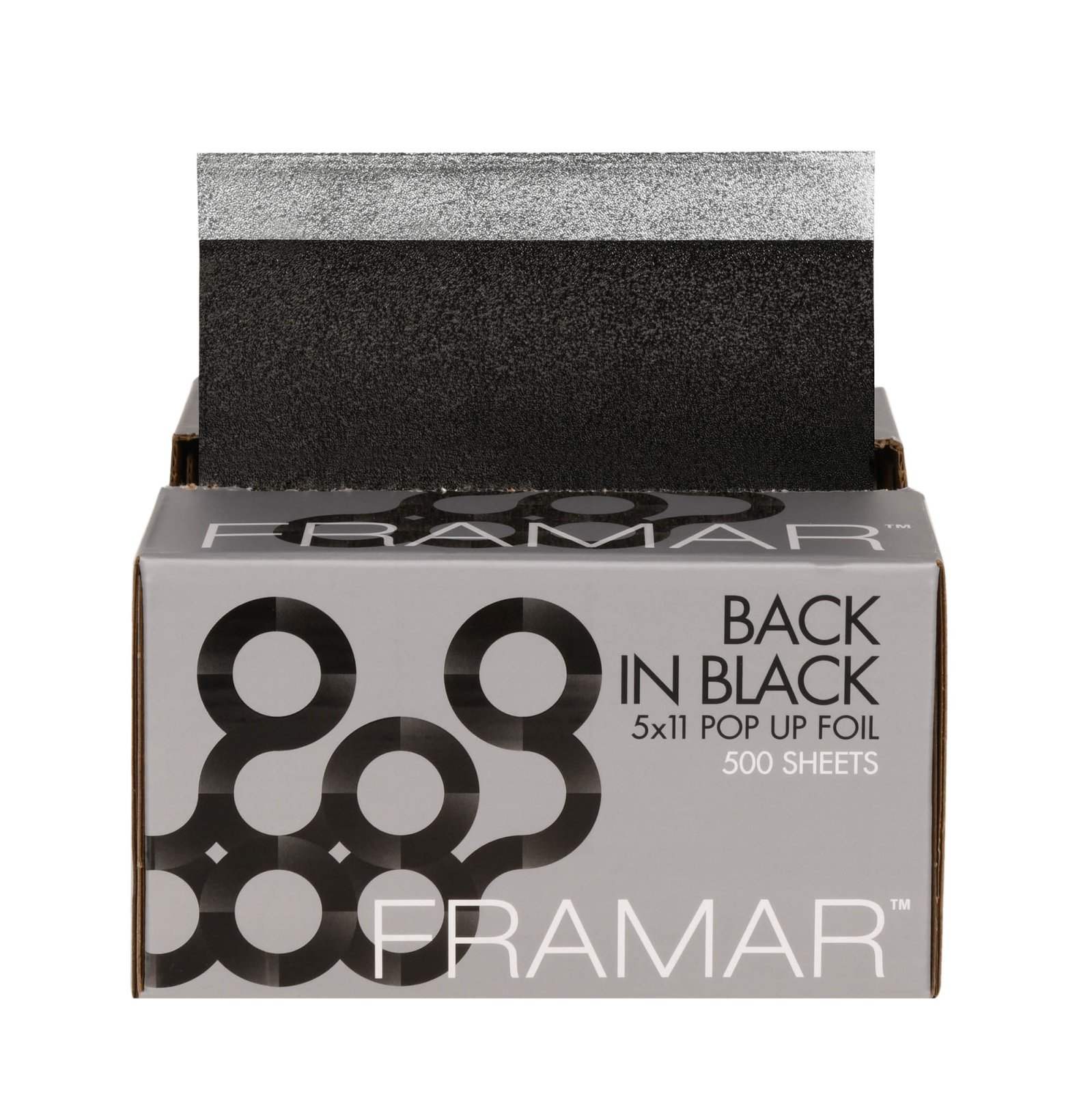 FRAMAR PAPEL ALUM. 5X11 BACK IN BLACK  500 H