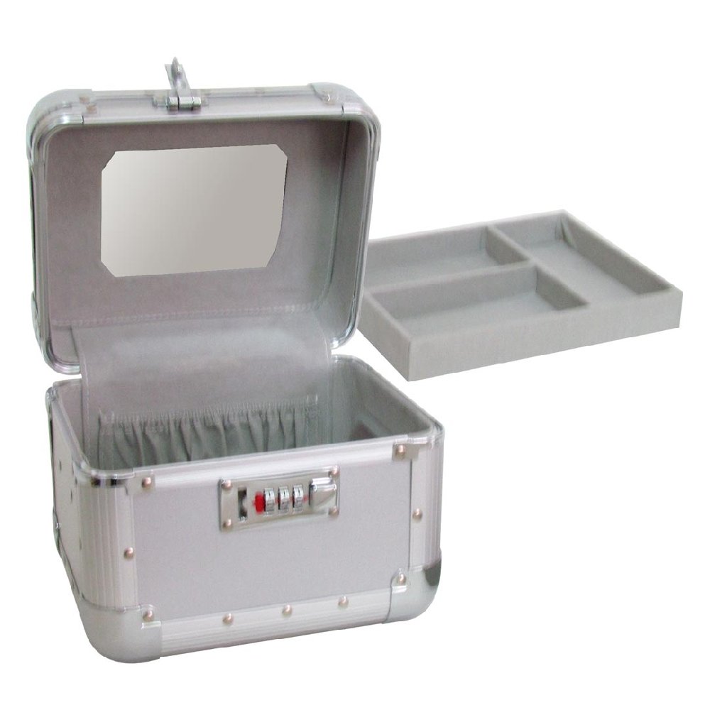 MALETIN ALUMINIO 1 BANDEJA (20X16X15.5cm)